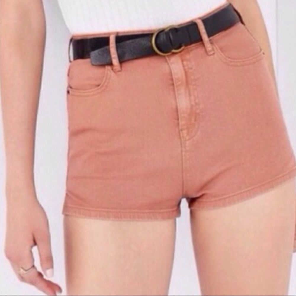 Urban Outfitters Katie Super High Rise Shorts 32